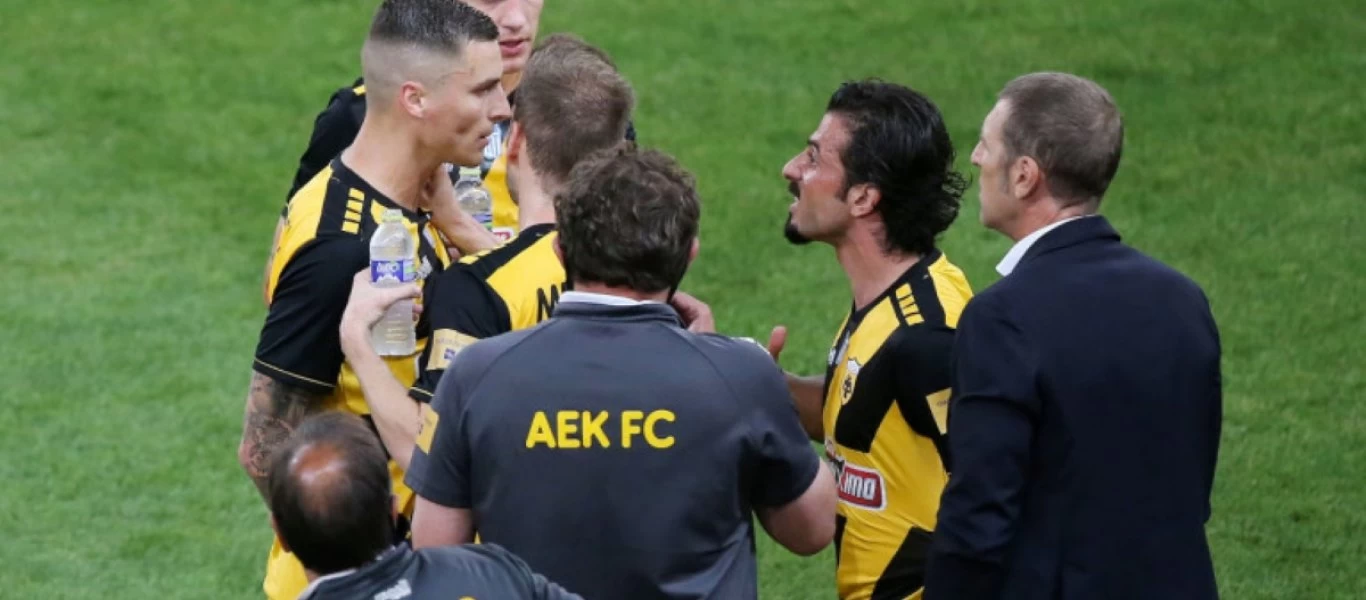 ΑΕΚ: Γιατί τσακώθηκαν Βέρντε και Βράνιες στο ντέρμπι με ΠΑΟ